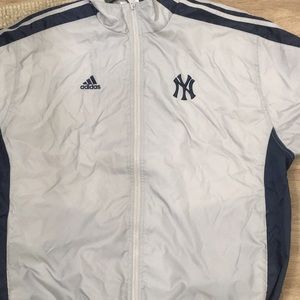 Retro Yankees Adidas (Zip-Up) jacket.